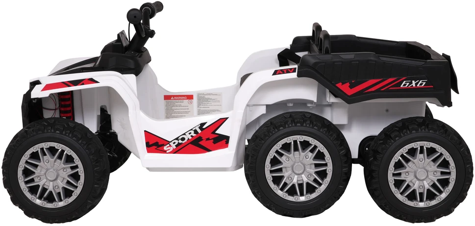 Dvivietis elektrinis keturratis Extreme Sport TX ATV 4x4, Baltas