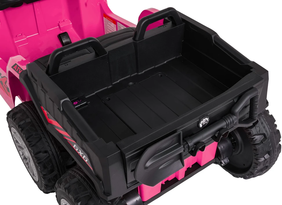 Dvivietis elektrinis keturratis Extreme Sport TX ATV 4x4, Rožinė