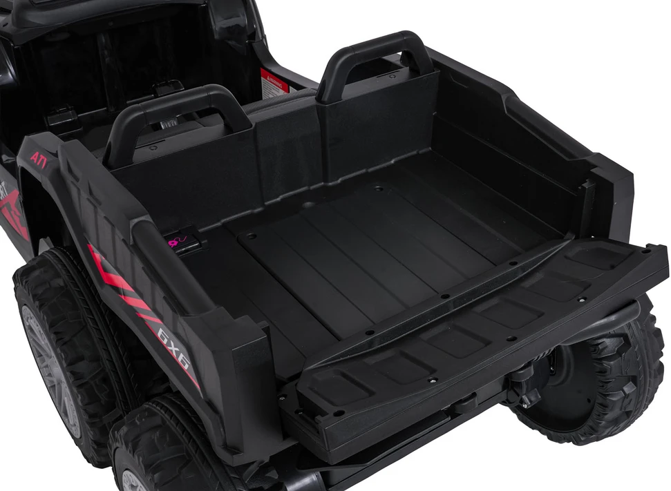 Dvivietis elektrinis keturratis Extreme Sport TX ATV 4x4, Juodas
