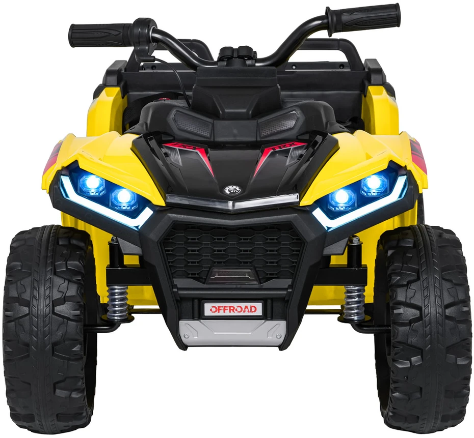 Dvivietis elektrinis keturratis Extreme Sport TX ATV 4x4, Geltona