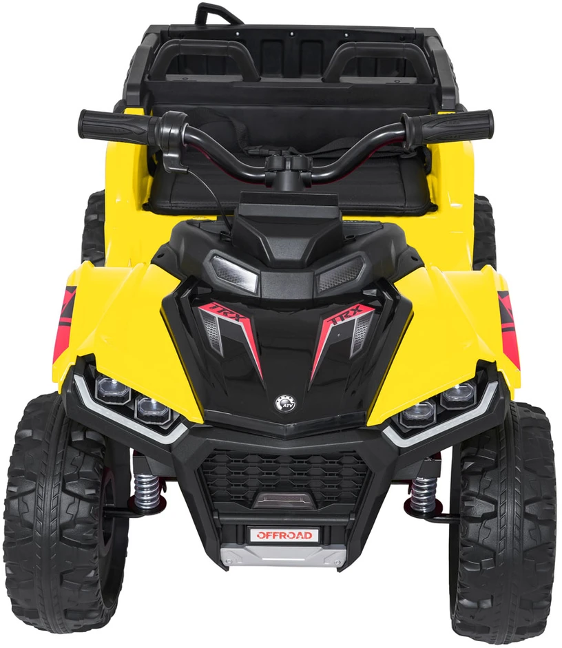 Dvivietis elektrinis keturratis Extreme Sport TX ATV 4x4, Geltona