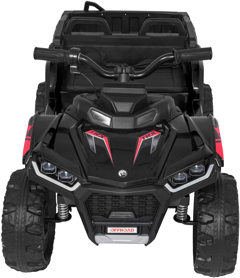 Dvivietis elektrinis keturratis Extreme Sport TX ATV 4x4, Juodas