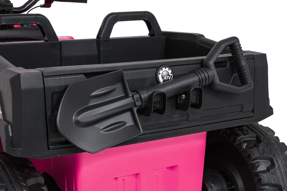 Dvivietis elektrinis keturratis Extreme Sport TX ATV 4x4, Rožinė