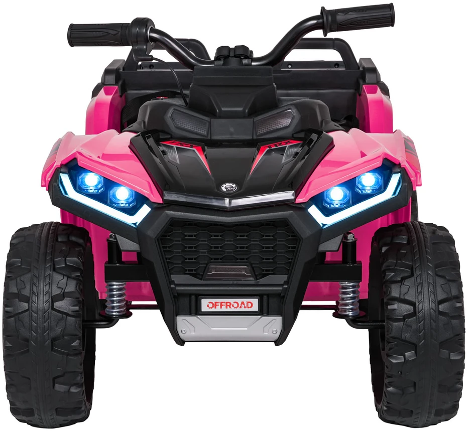 Dvivietis elektrinis keturratis Extreme Sport TX ATV 4x4, Rožinė