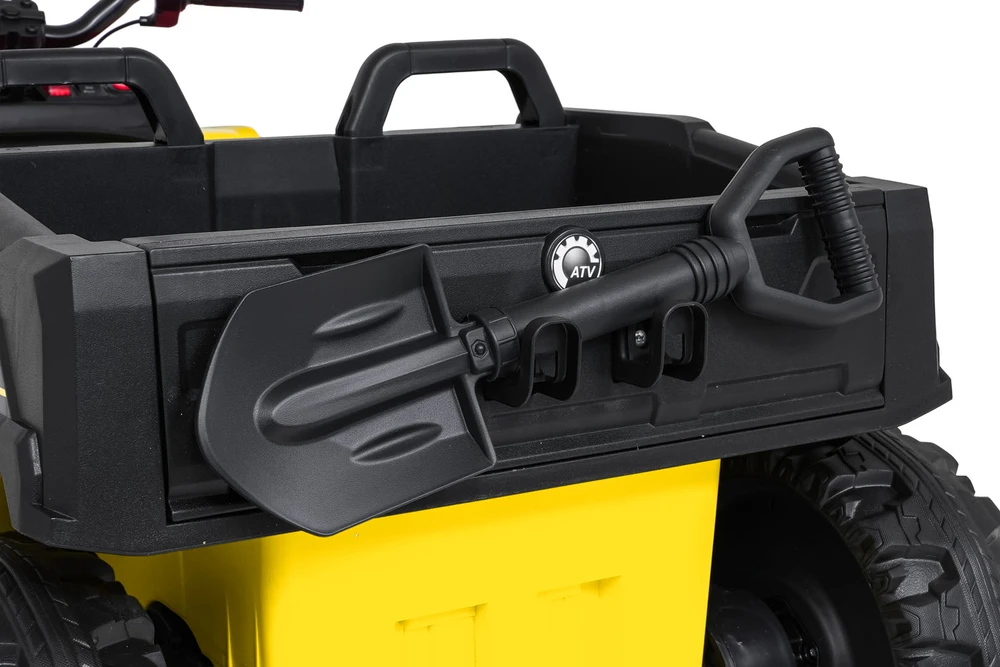 Dvivietis elektrinis keturratis Extreme Sport TX ATV 4x4, Geltona