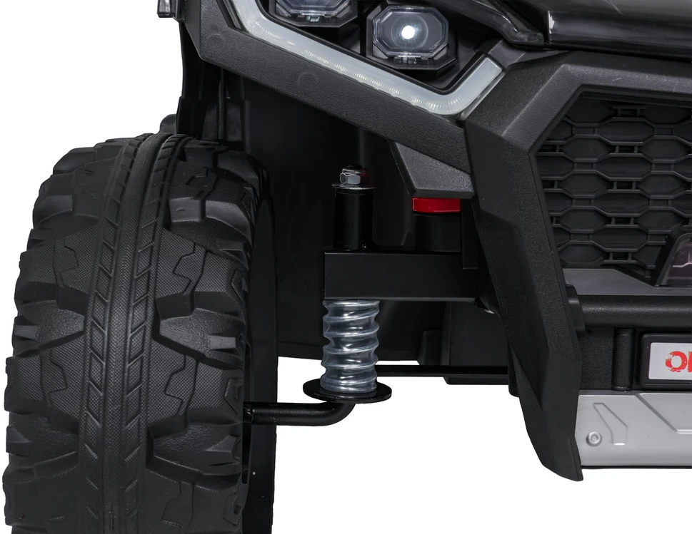 Dvivietis elektrinis keturratis Extreme Sport TX ATV 4x4, Juodas