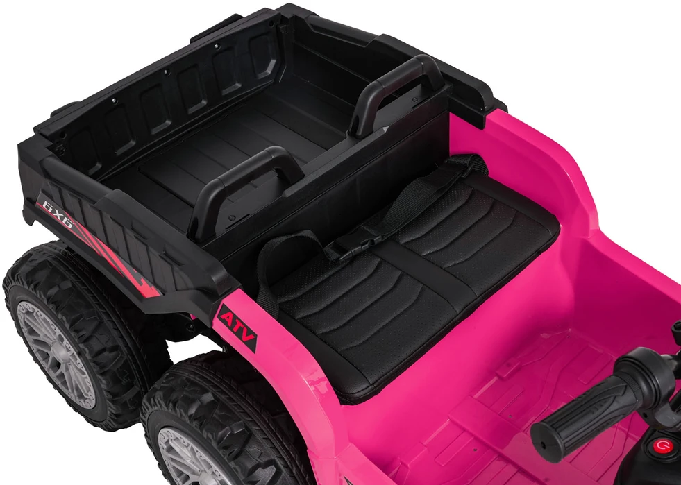 Dvivietis elektrinis keturratis Extreme Sport TX ATV 4x4, Rožinė