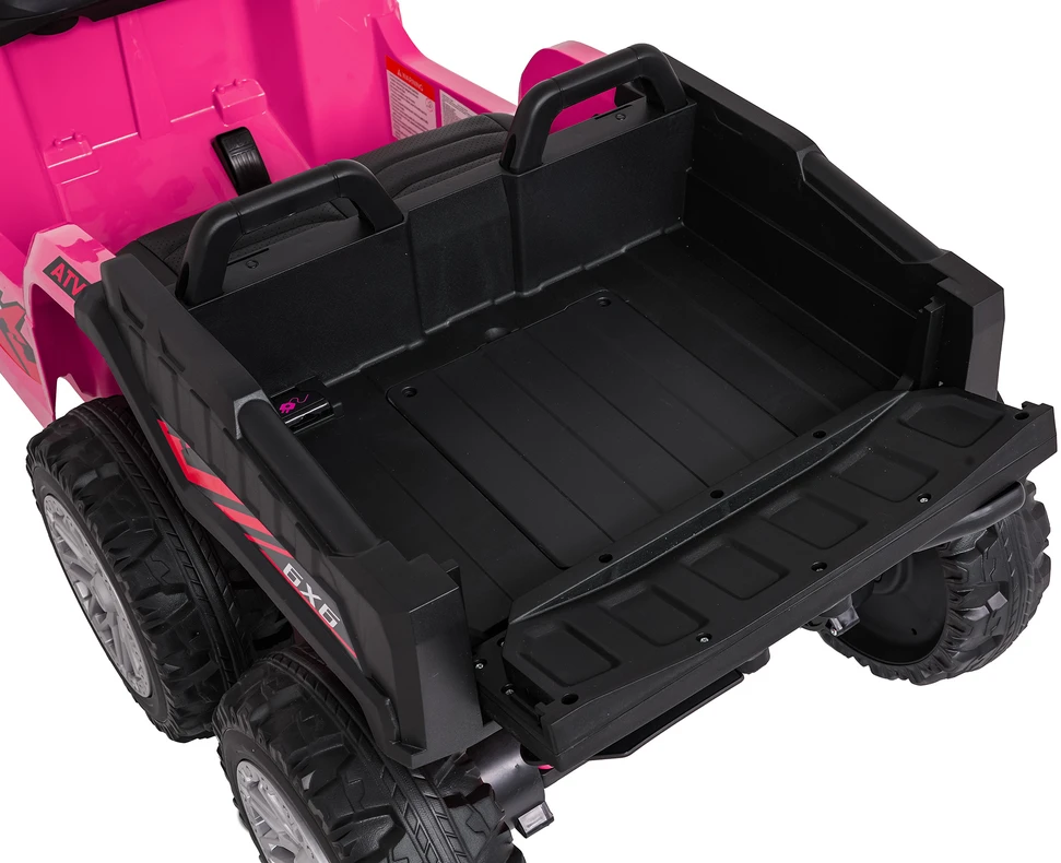 Dvivietis elektrinis keturratis Extreme Sport TX ATV 4x4, Rožinė