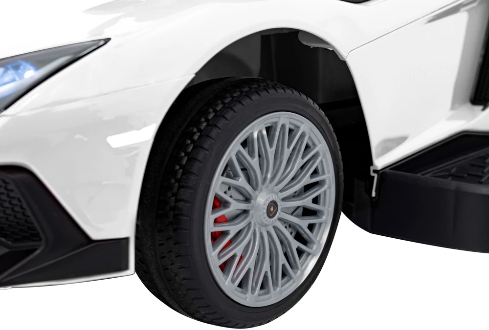 Roger Vaikiškas Lamborghini Aventador SV elektrinis triratukas su LED šviesomis, nuo 3 metų