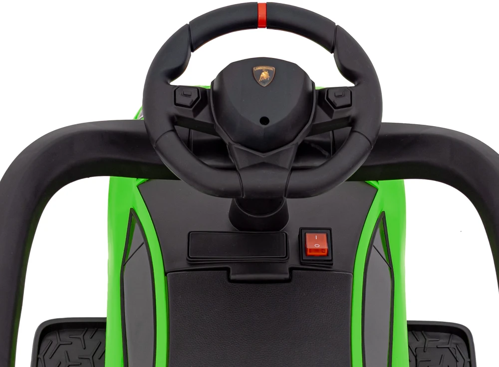 Roger Vaikiškas Lamborghini Aventador SV elektrinis triratukas su garsais ir LED šviesomis, iki 30 kg