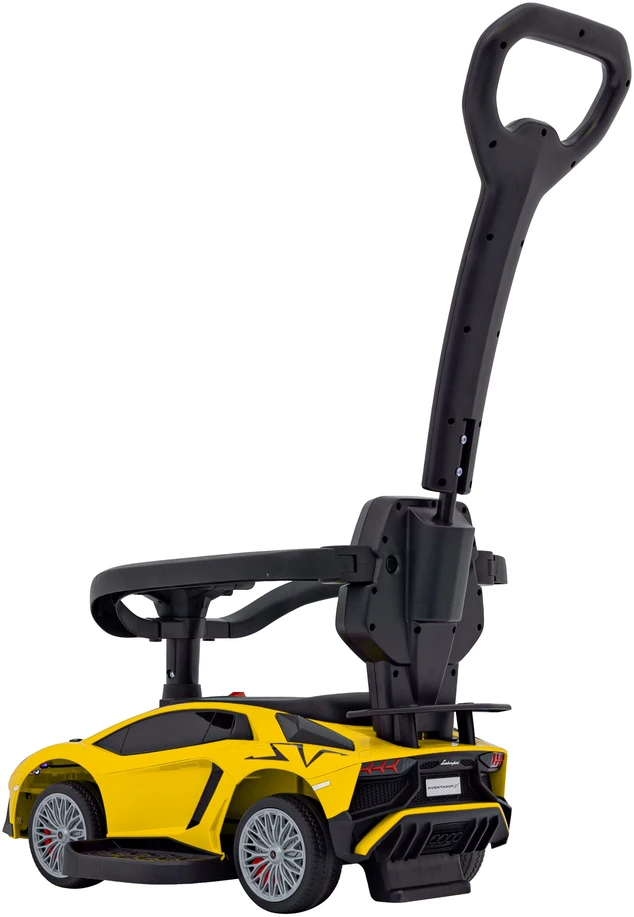 Ramiz Vaikiškas Lamborghini Aventador SV elektrinis triratukas su garsais ir LED šviesomis, iki 30 kg