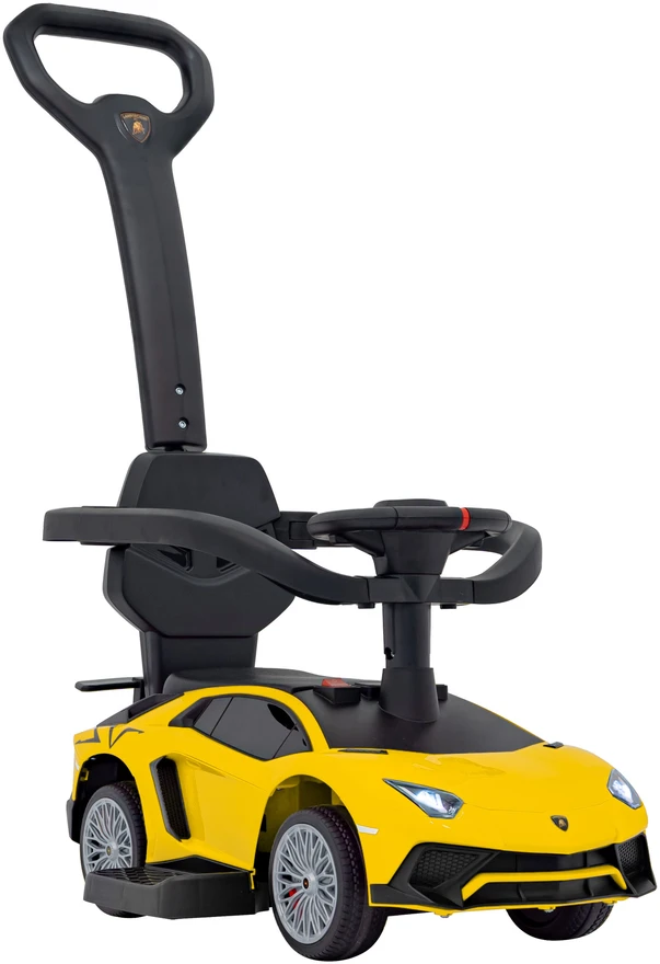Ramiz Vaikiškas Lamborghini Aventador SV elektrinis triratukas su garsais ir LED šviesomis, iki 30 kg