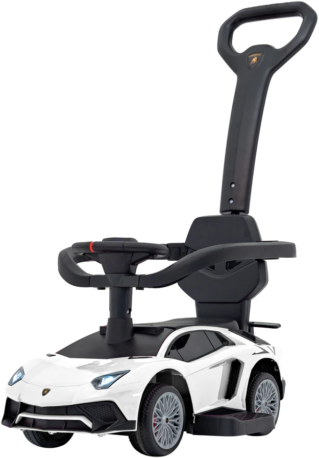 Roger Vaikiškas Lamborghini Aventador SV elektrinis triratukas su LED šviesomis, nuo 3 metų