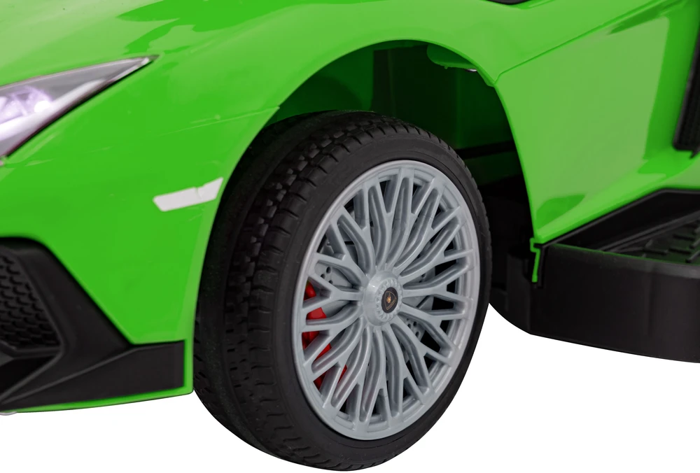 Roger Vaikiškas Lamborghini Aventador SV elektrinis triratukas su garsais ir LED šviesomis, iki 30 kg