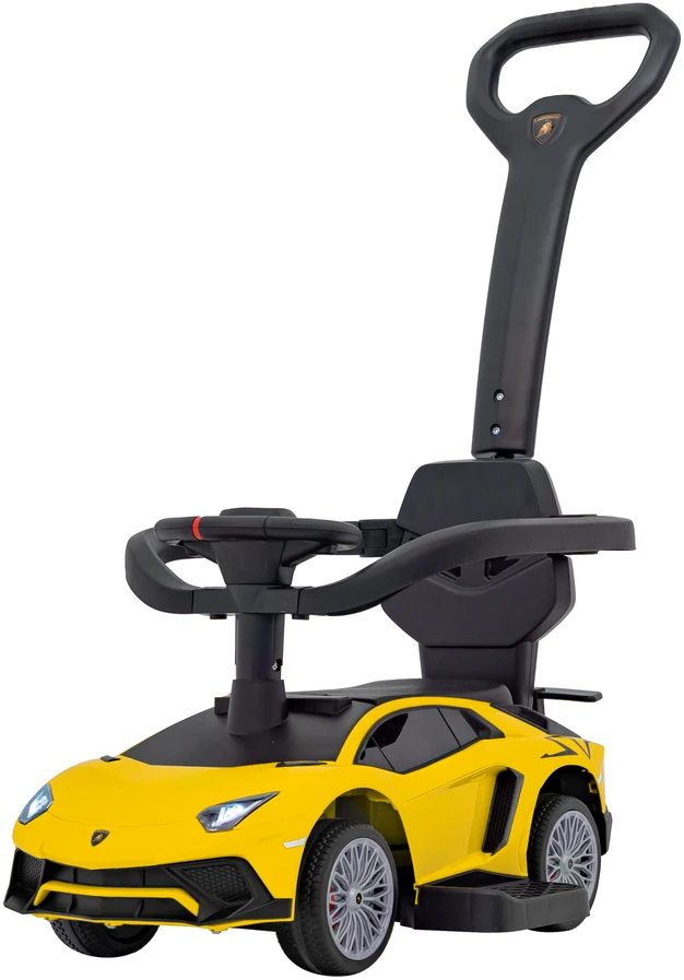 Ramiz Vaikiškas Lamborghini Aventador SV elektrinis triratukas su garsais ir LED šviesomis, iki 30 kg