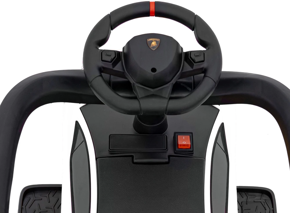 Roger Vaikiškas Lamborghini Aventador SV elektrinis triratukas su LED šviesomis, nuo 3 metų