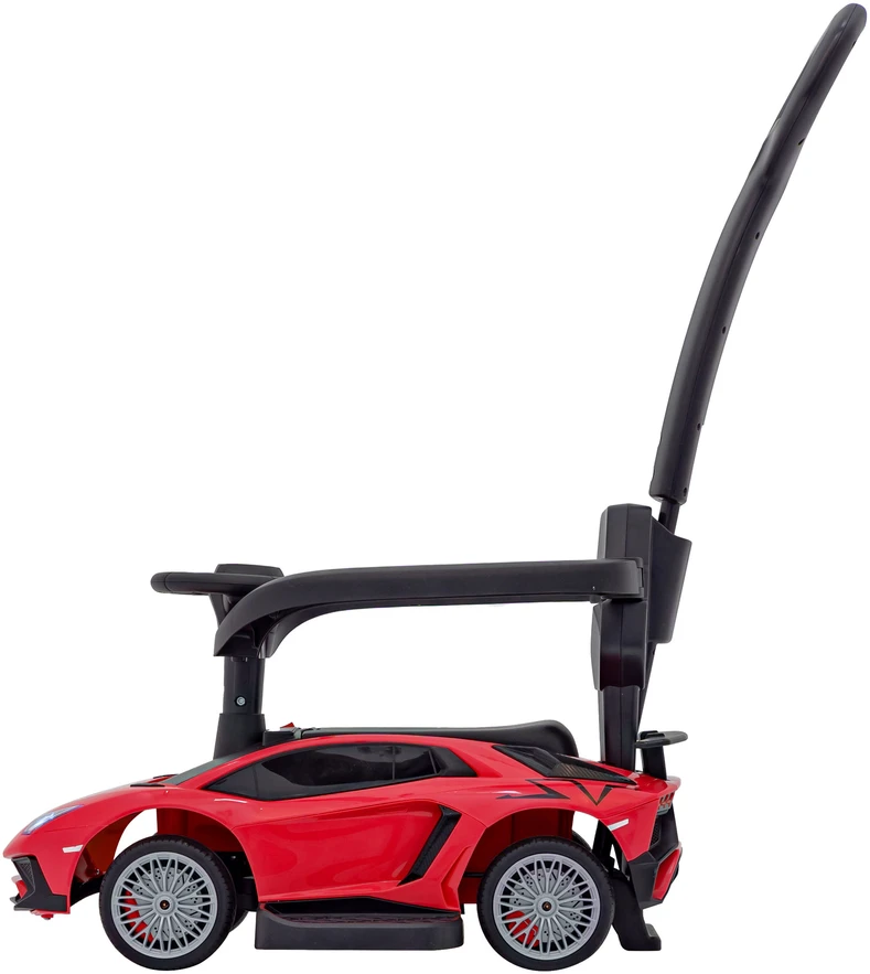 Ramiz Vaikiškas Lamborghini Aventador SV elektrinis paspirtukas su garsais ir LED šviesomis, iki 30 kg