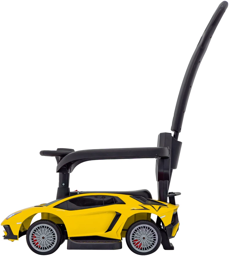 Ramiz Vaikiškas Lamborghini Aventador SV elektrinis triratukas su garsais ir LED šviesomis, iki 30 kg