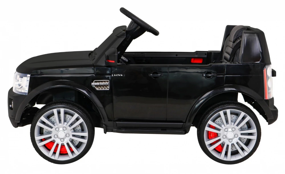 Ramiz Elektromobilis Land Rover Discovery, juodas