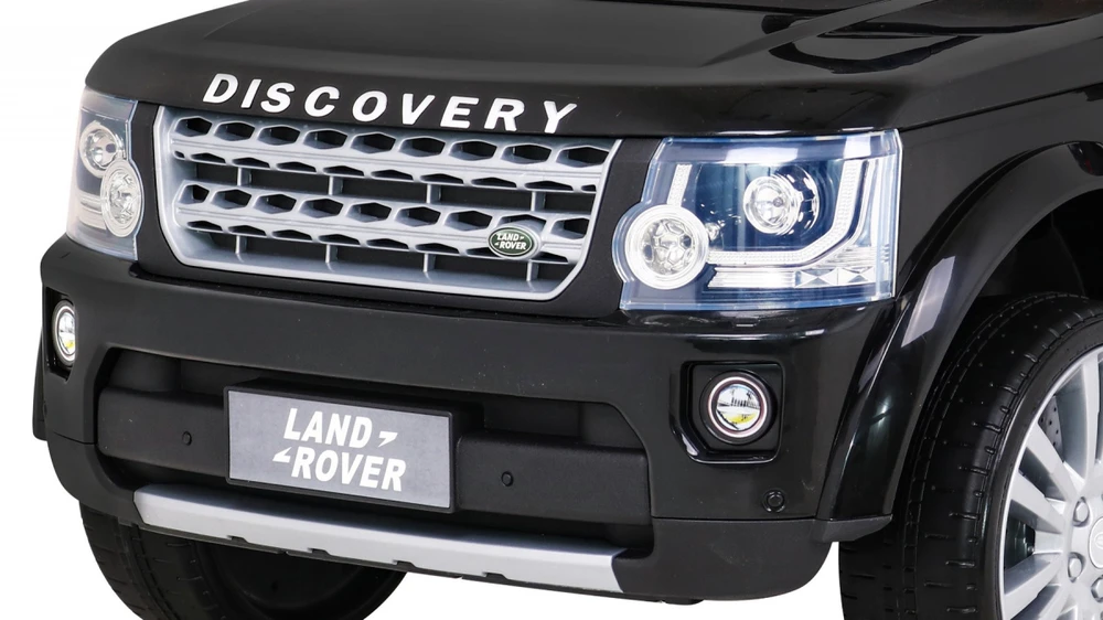 Ramiz Elektromobilis Land Rover Discovery, juodas
