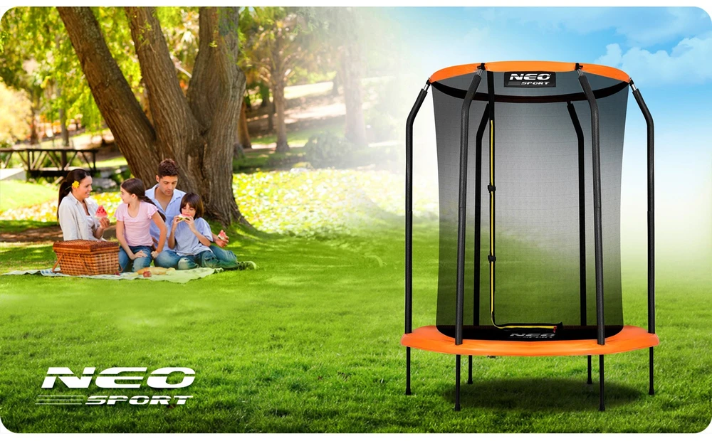 Vaikiškas batutas „Neo-Sport“ 152 cm