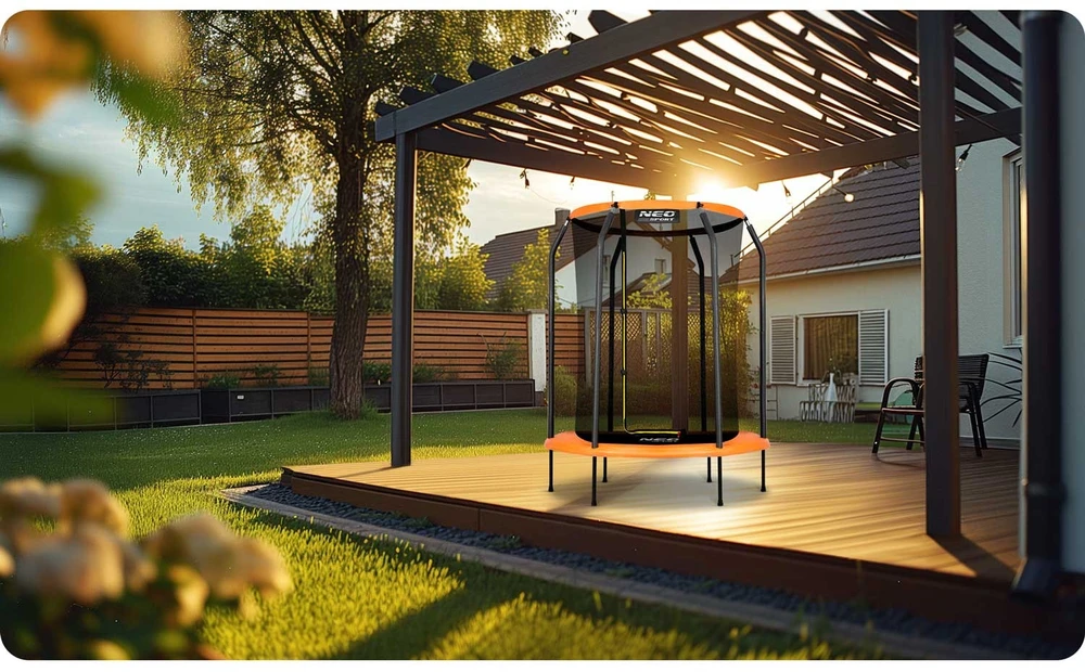 Vaikiškas batutas „Neo-Sport“ 152 cm
