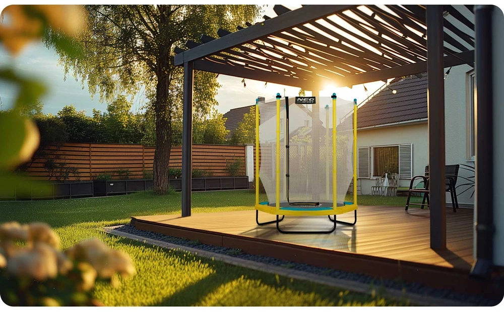 Vaikiškas batutas „Neo-Sport“ 140 cm