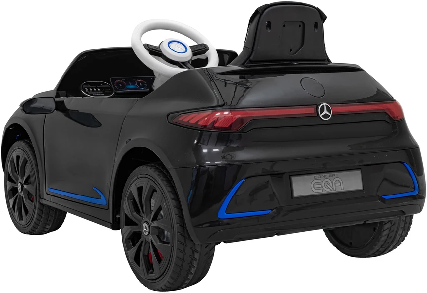 Elektrinė mašina vaikams Mercedes Mercedes Benz AMG EQA juodos spalvos