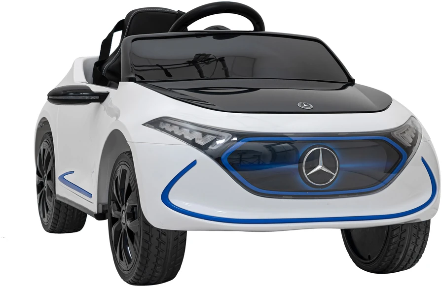Elektrinė mašina vaikams Mercedes Benz AMG EQA baltos spalvos