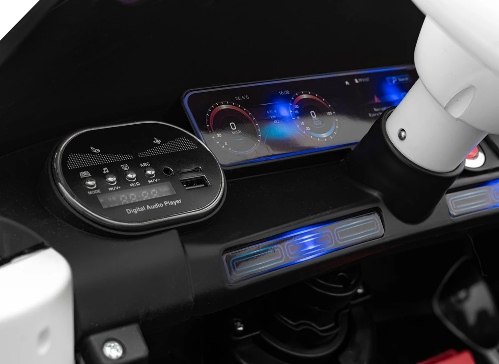 Elektrinė mašina vaikams Mercedes Mercedes Benz AMG EQA juodos spalvos
