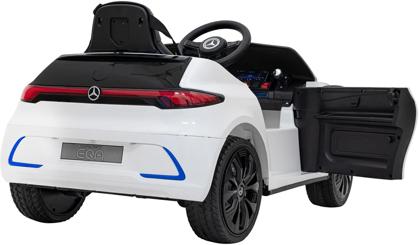Elektrinė mašina vaikams Mercedes Benz AMG EQA baltos spalvos