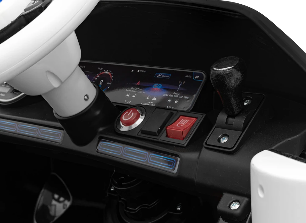 Elektrinė mašina vaikams Mercedes Mercedes Benz AMG EQA juodos spalvos