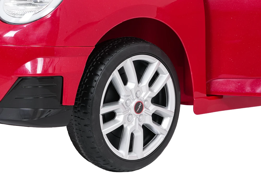 Vaikiškas Mini Cooper elektromobilis su 2 greičiais, saugos mygtuku, nuo 3 metų, juodas