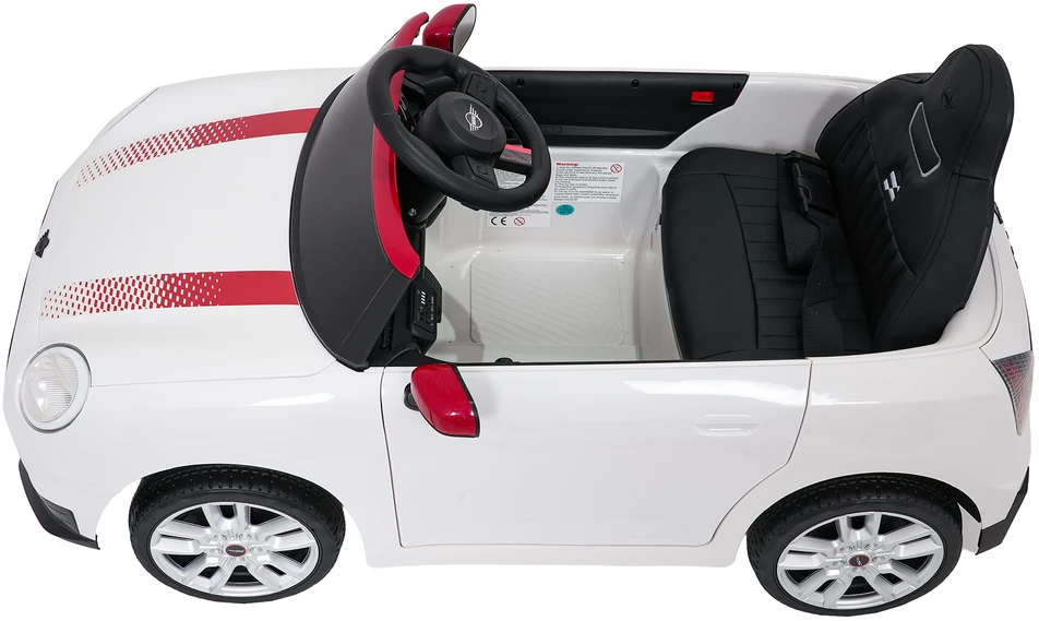Vaikiškas Mini Cooper elektromobilis su 2x35W varikliais, 3 greičiai, saugos mygtukas, nuo 3 metų