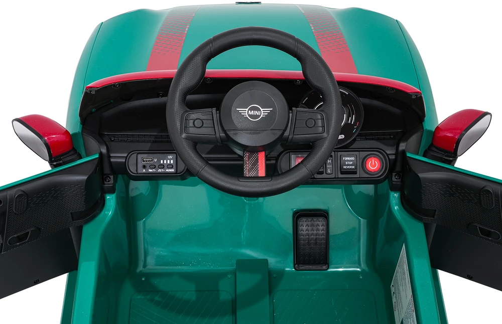 Triton Vaikiškas Mini Cooper elektromobilis su 2x35W varikliais, 3 greičiai, 3-8 m