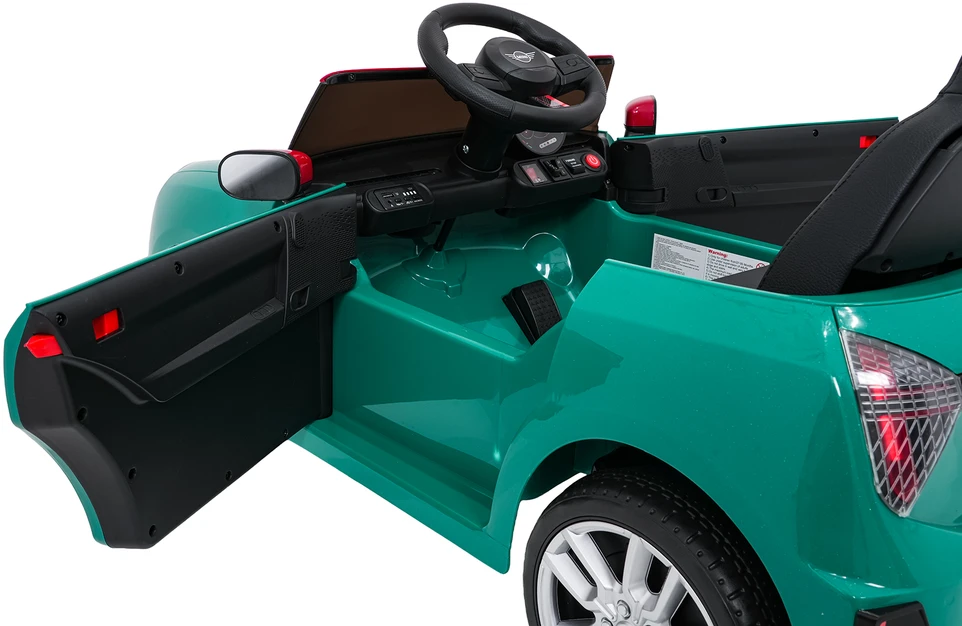 Triton Vaikiškas Mini Cooper elektromobilis su 2x35W varikliais, 3 greičiai, 3-8 m
