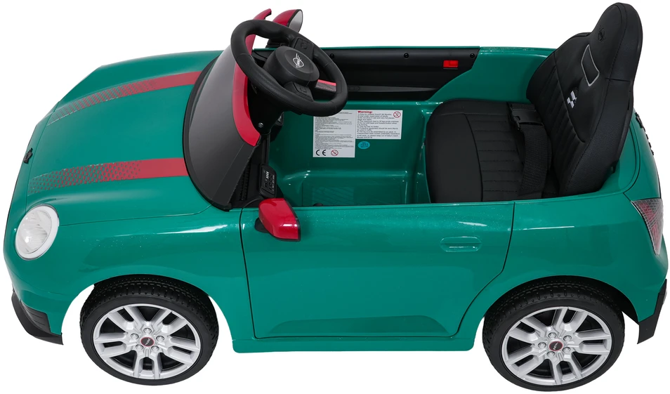 Triton Vaikiškas Mini Cooper elektromobilis su 2x35W varikliais, 3 greičiai, 3-8 m