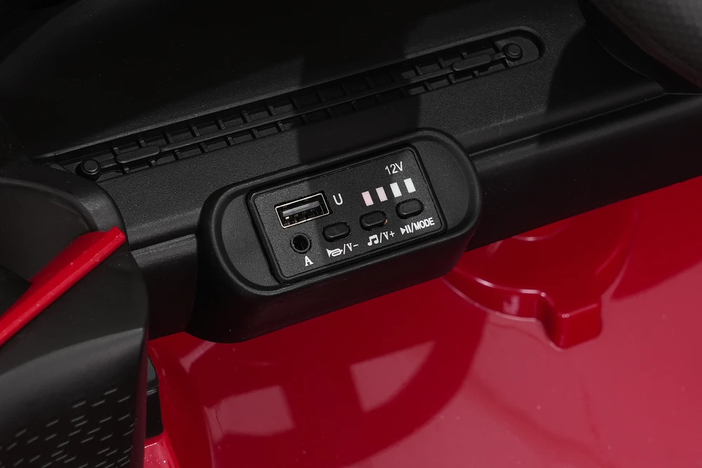 Vaikiškas Mini Cooper elektromobilis su 2 greičiais, saugos mygtuku, nuo 3 metų, juodas