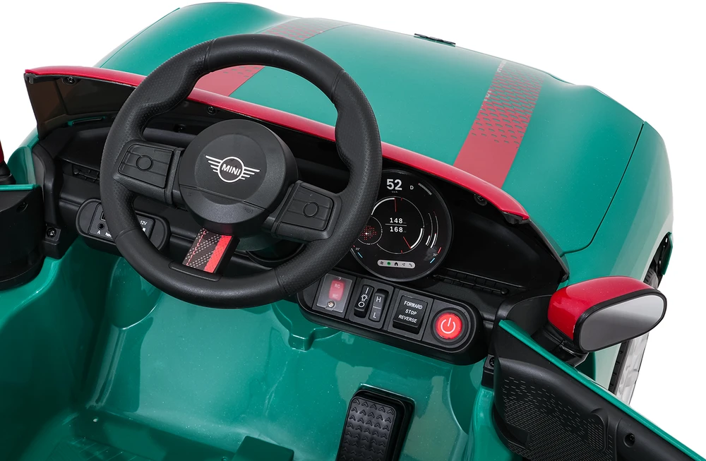 Triton Vaikiškas Mini Cooper elektromobilis su 2x35W varikliais, 3 greičiai, 3-8 m