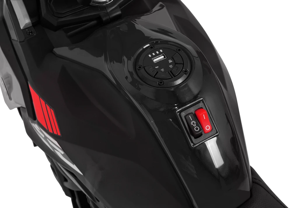 Vaikiškas motociklas BMW G310GS juodas