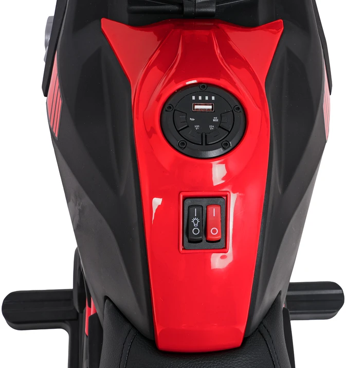 Vaikiškas motociklas BMW G310GS raudonas