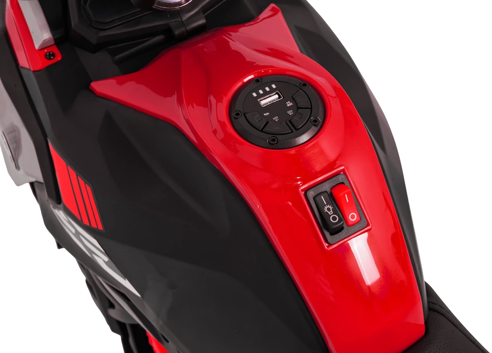 Vaikiškas motociklas BMW G310GS raudonas