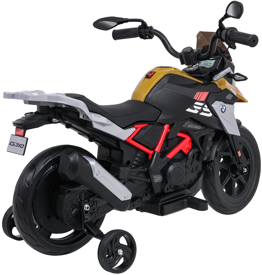 Vaikiškas motociklas BMW G310GS šampano spalvos