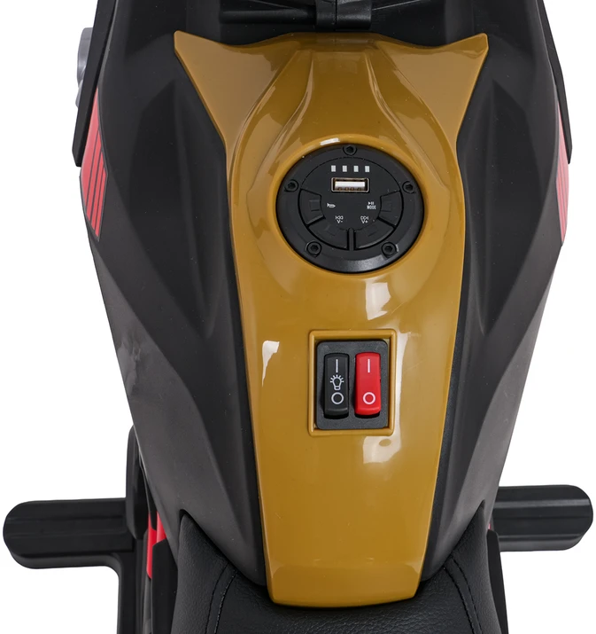 Vaikiškas motociklas BMW G310GS šampano spalvos