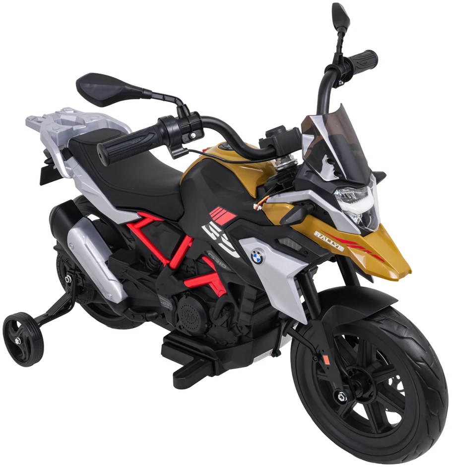 Vaikiškas motociklas BMW G310GS šampano spalvos