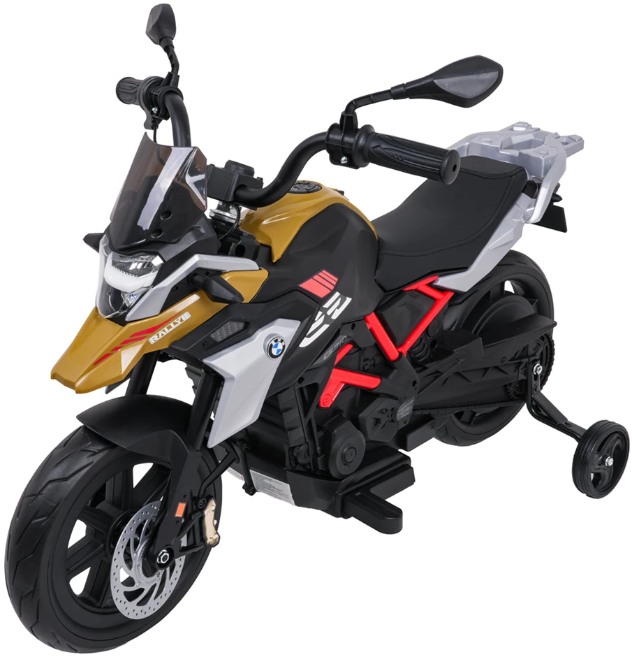 Vaikiškas motociklas BMW G310GS šampano spalvos