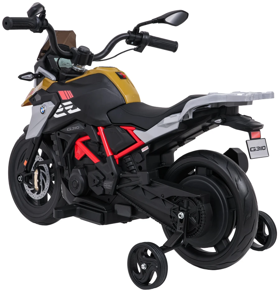 Vaikiškas motociklas BMW G310GS šampano spalvos