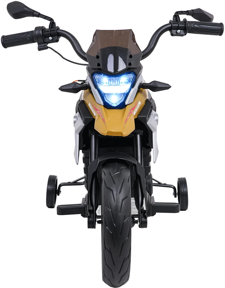 Vaikiškas motociklas BMW G310GS šampano spalvos