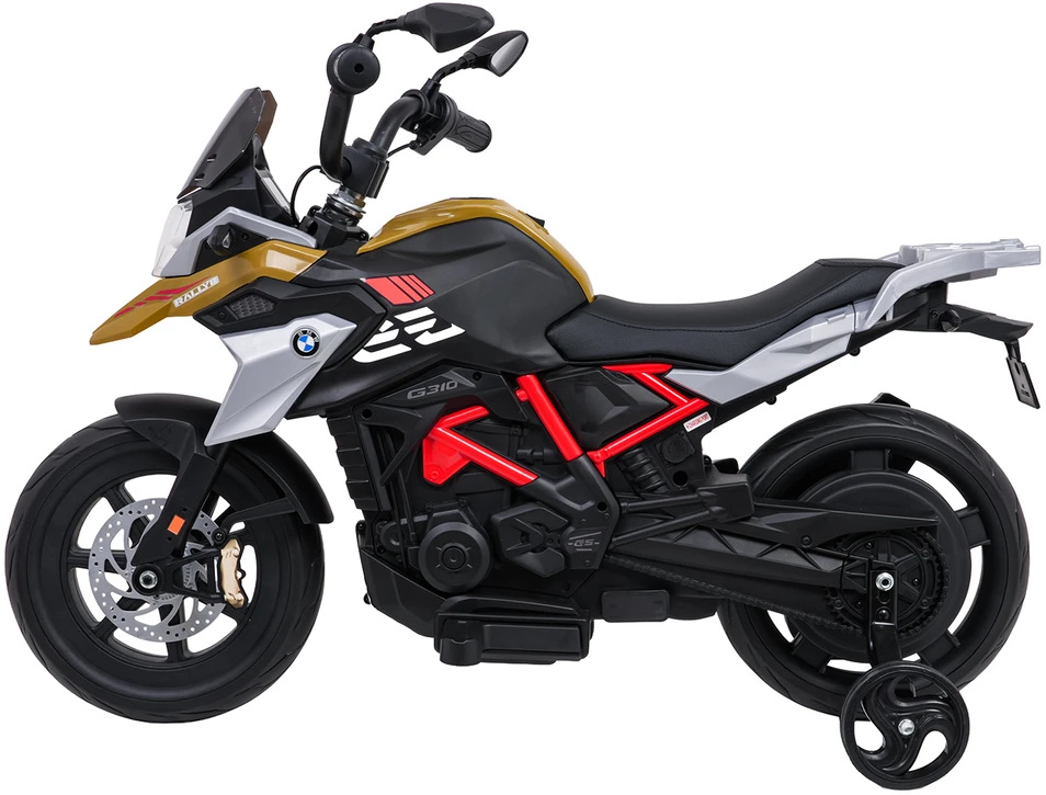 Vaikiškas motociklas BMW G310GS šampano spalvos