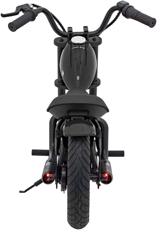 Elektrinis vaikiškas motociklas Cruiser 12 juodas iki 16km/h